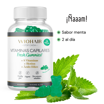 ¡ESPECIAL BLACK FRIDAY! Pack 3 Vitaminas Capilares by Wiohair - Ahorra 22€ + Envío Gratis